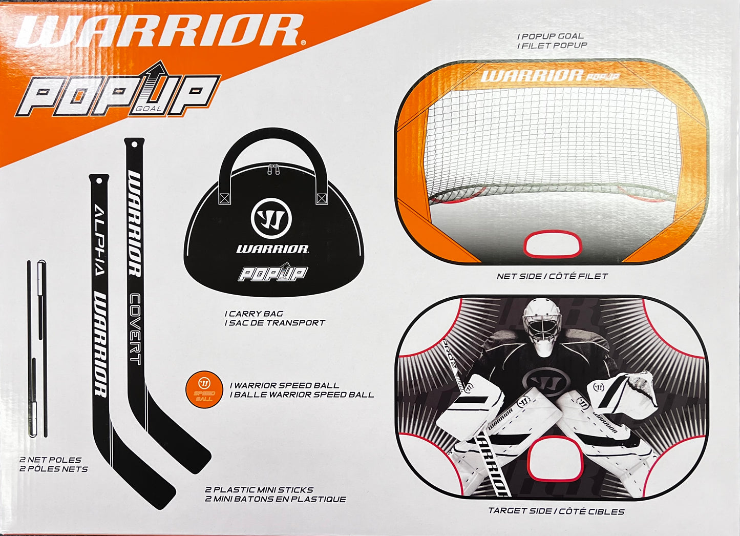 Pop-Up Hockey Goal set