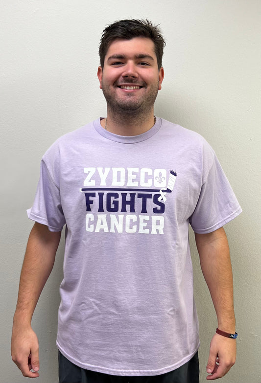 Zydeco Fights Cancer T-shirt