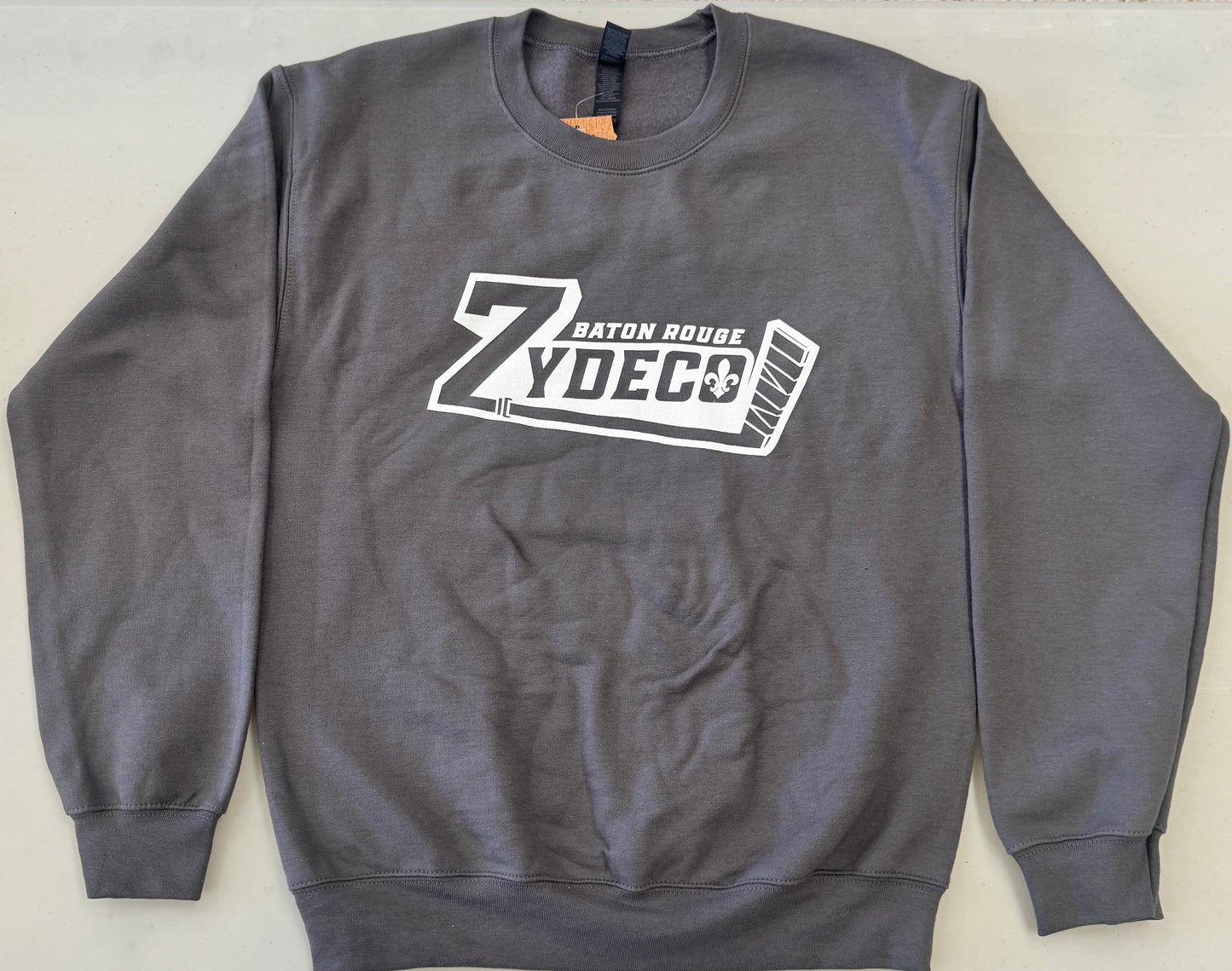 Gray Zydeco Crewneck