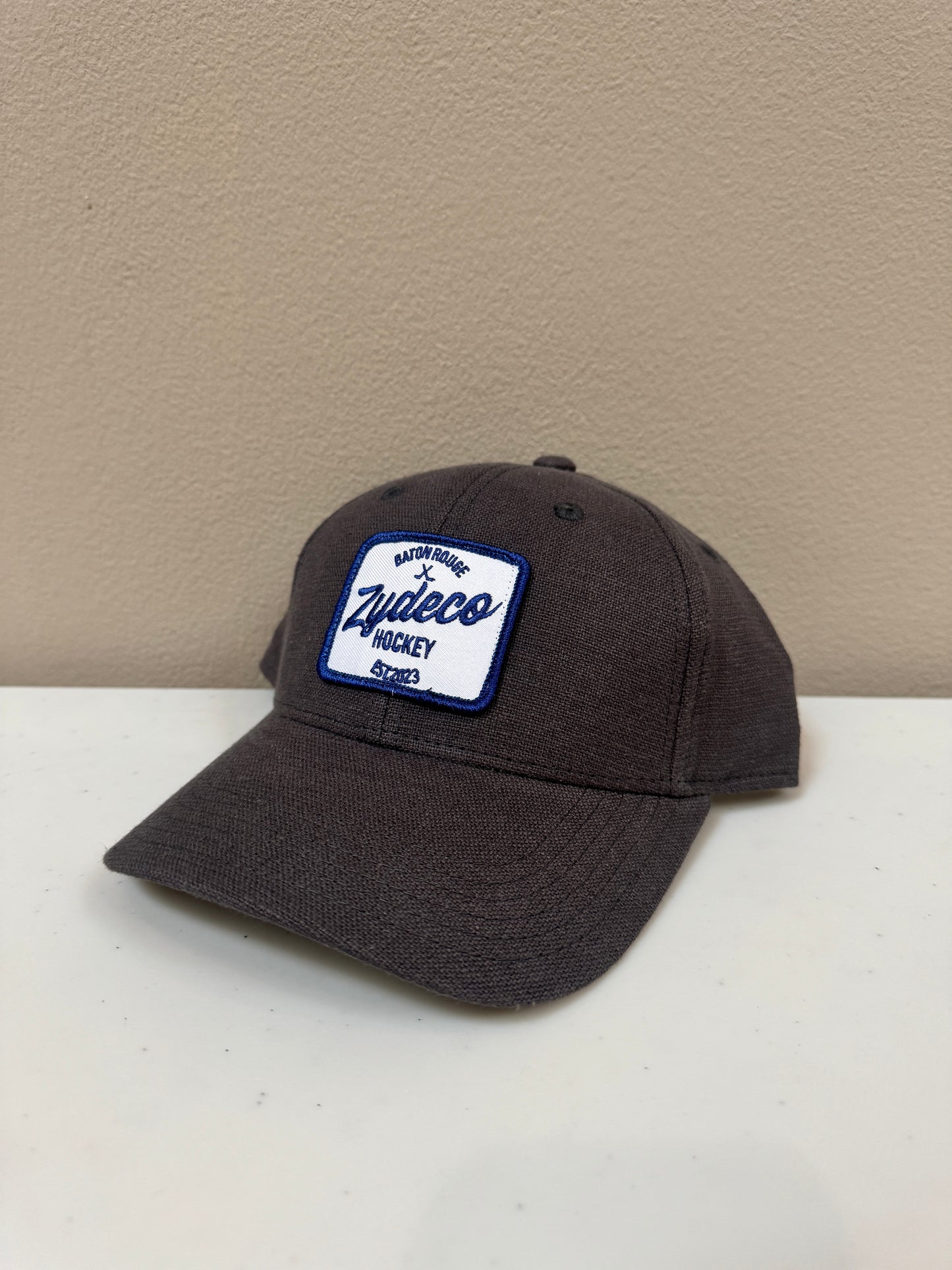 Dark Gray Zydeco Patch