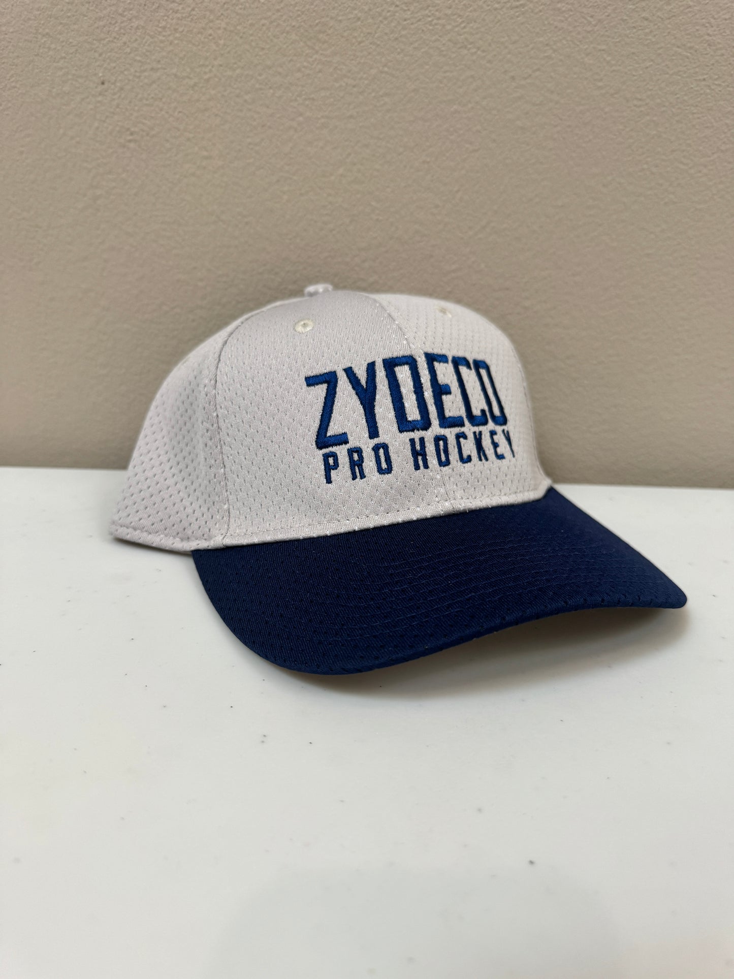 Silver & Navy Zydeco Pro Hockey Hat