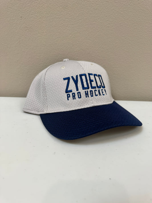Silver & Navy Zydeco Pro Hockey Hat