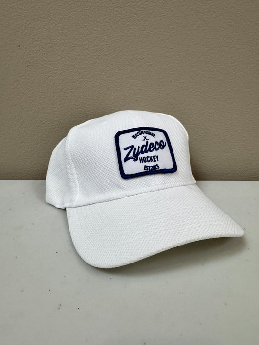 White Zydeco Patch Hat