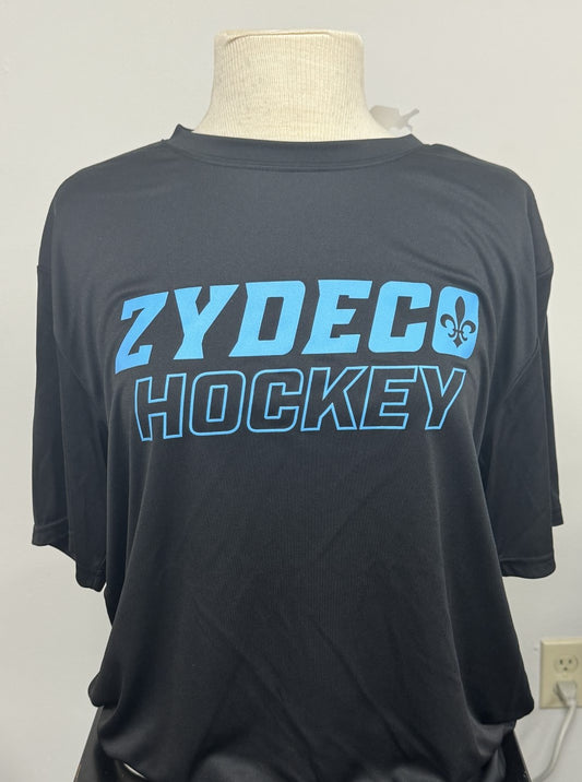 Zydeco Hockey Black & Blue Drifit